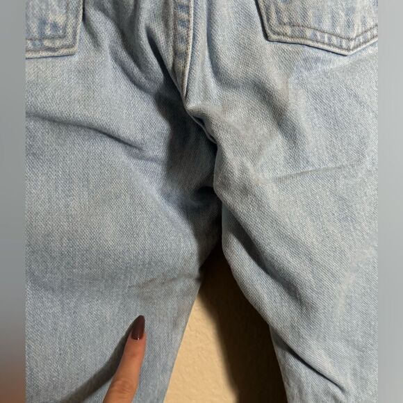 Vintage Y2K Wrangler Cowboy Cut Jeans Sz 27 Tall Light Wash High Rise - Picture 8 of 10